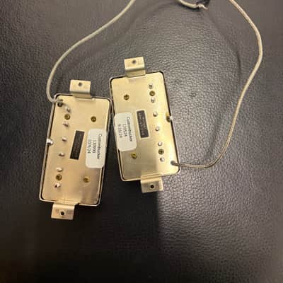 Gibson Custombucker Humbucker PAF Pickuo Set 1 2024 - Nickel image 4