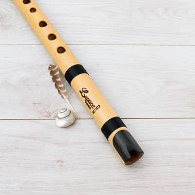 Bamboo Flute & Ebony ~ Quenacho Lupaca Key in C image 1
