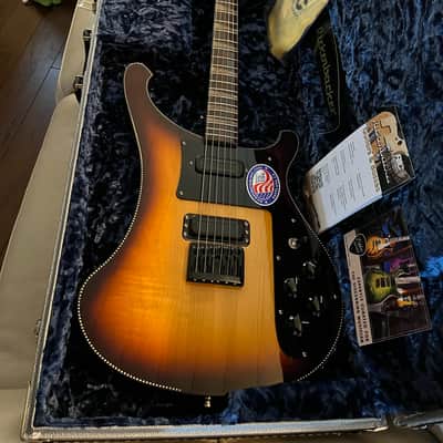 Rickenbacker 90th Anniversary 480XC 2021 - Tobaccoglo image 1