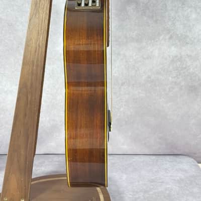 Takamine EC132C 1980s Classical Guitar With Prized "Brownie" Pre amp pickup image 6