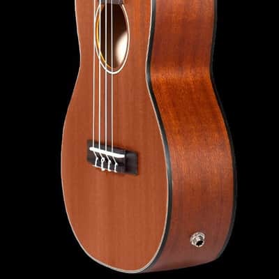 Ohana TK-14E Electric Tenor Ukulele with Bag, Tuner, Strings, Stand, More image 7