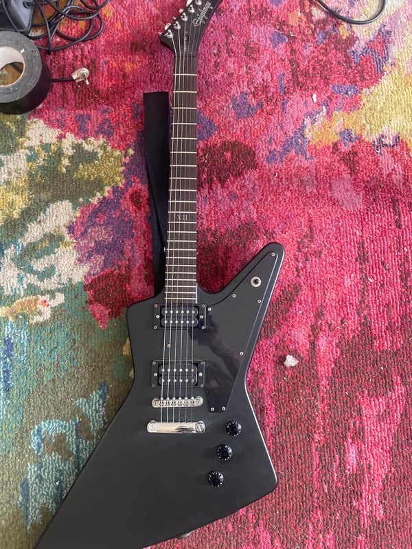 Epiphone '58 Goth Explorer | Reverb