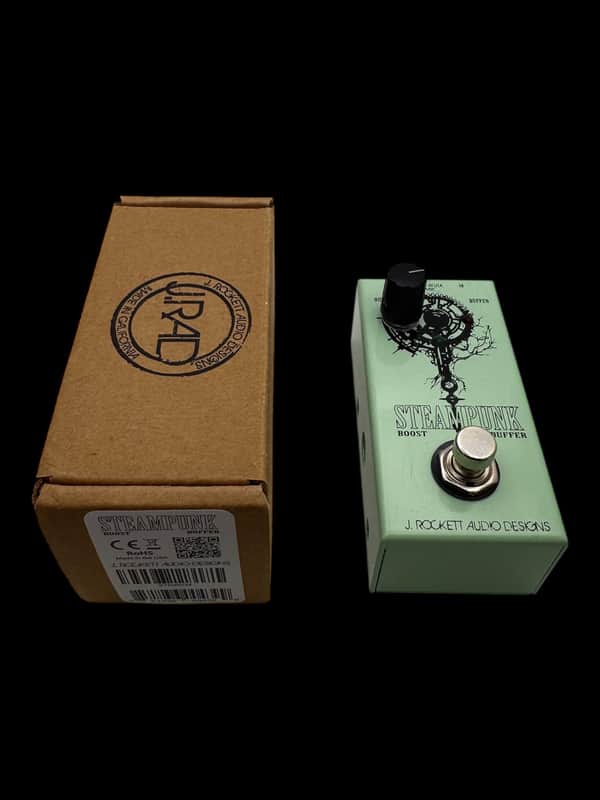 J. Rockett Steampunk Boost / Buffer 2018 - Seafoam / Black X5755 image 1
