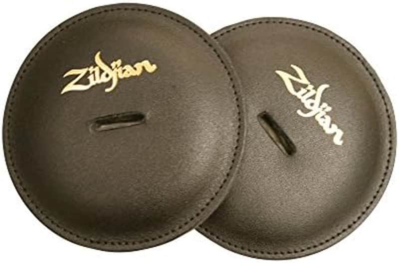 Zildjian P0751 Orchestral Cymbal Pads (Pair) 2010s - Black image 1