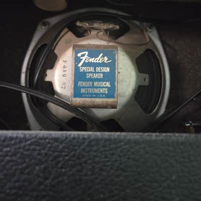 Fender Vibro champ amp 1967 - Black image 3
