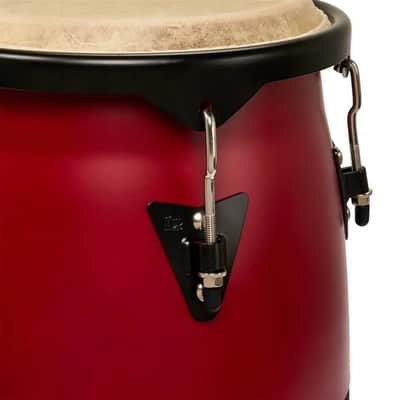 LP Discovery II Ultralight Conga Set 10" & 11" w/Stand Red image 5