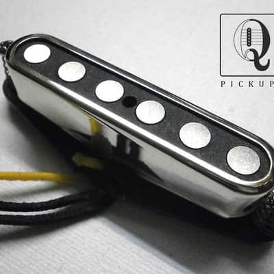 Telecaster HOT Tele A2/5 NECK Pickup 11,2kOhm Quarter Pound Open Cover .250" Magnets HandWound  by Q pickups image 1