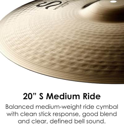Zildjian 20" S Series Medium Ride Cymbal 2016 - Present - Brilliant image 3