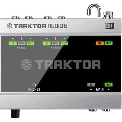 Native Instruments Traktor Scratch A6 - Audio 6 DJ Advanced DJ Audio Interface image 2