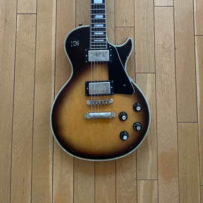 GABAN Les Paul Custom 1972-74 - Black - japan import | Reverb France