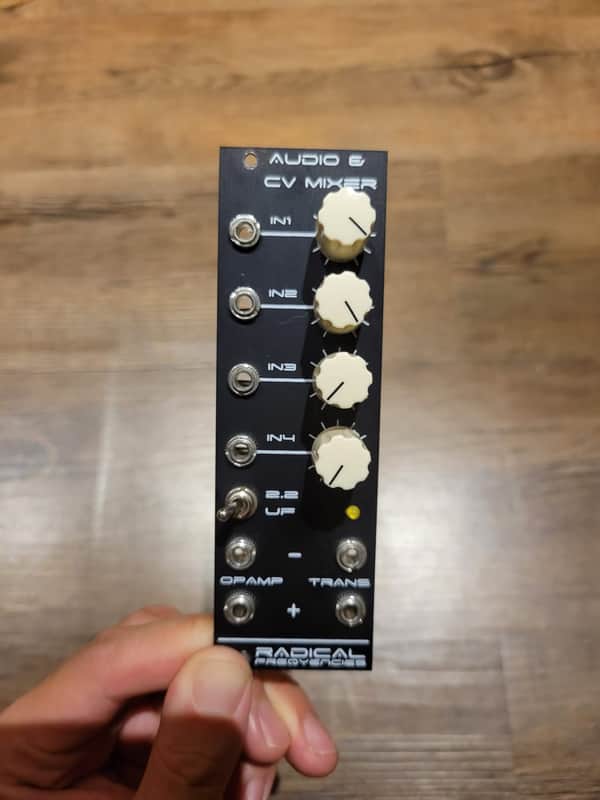 Radical Frequencies Audio & CV Mixer Audio & CV Mixer 2023 - Black image 1