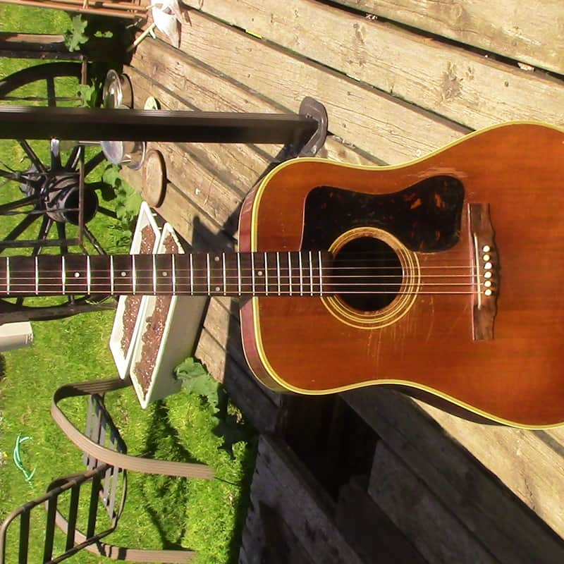 1968 Guild D40 Natural Rich colour aged
