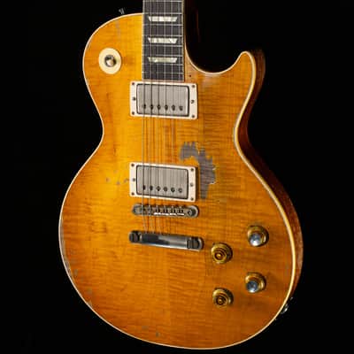 Gibson Custom Shop Kirk Hammett "Greeny" 1959 Les Paul Standard Murphy Lab Ultra Heavy Aged Greeny Burst (021) image 1