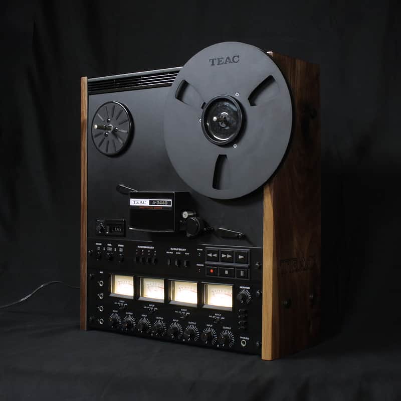 Custom TEAC A-3440 reel to reel tape deck recorder player image 1