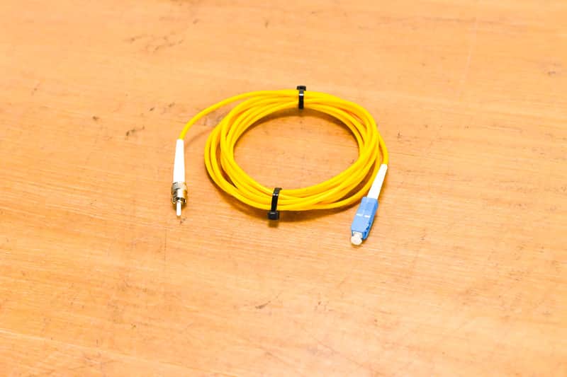 Unbranded Unbranded SC-ST Simplex Single Mode Fiber Optic Patch Cable - 10'