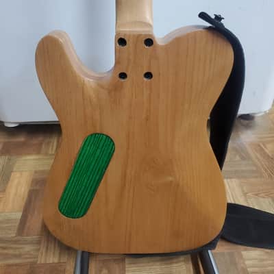 T-Style Carved Top  Electric Guitar Green - Warmoth Neck image 8