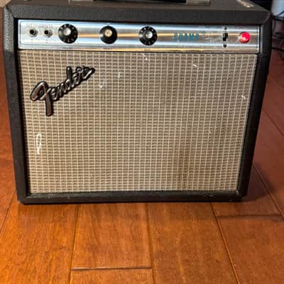 Vintage Fender Champ Silverface Tube Amp 1975–1976 | Made in USA image 3