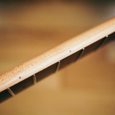 Telecaster Neck – Roasted Maple | 21 Stainless Steel Frets | Nitro Satin Finish | Bone Nut image 7