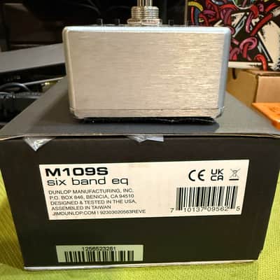 MXR M109S Six Band EQ 2016 - Present - Silver image 7