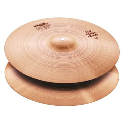 Paiste 2002 Classic Cymbal Heavy Pair Hi-Hat 14-inch image 1
