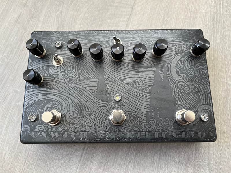 Dunwich Amplification Custom univibe/tremolo/boost 2010’s Acid image 1