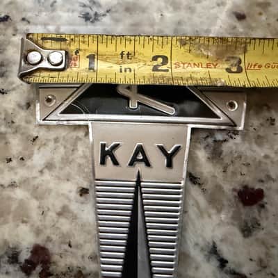 Kay Headstock Logo Emblem Badge 60s image 6