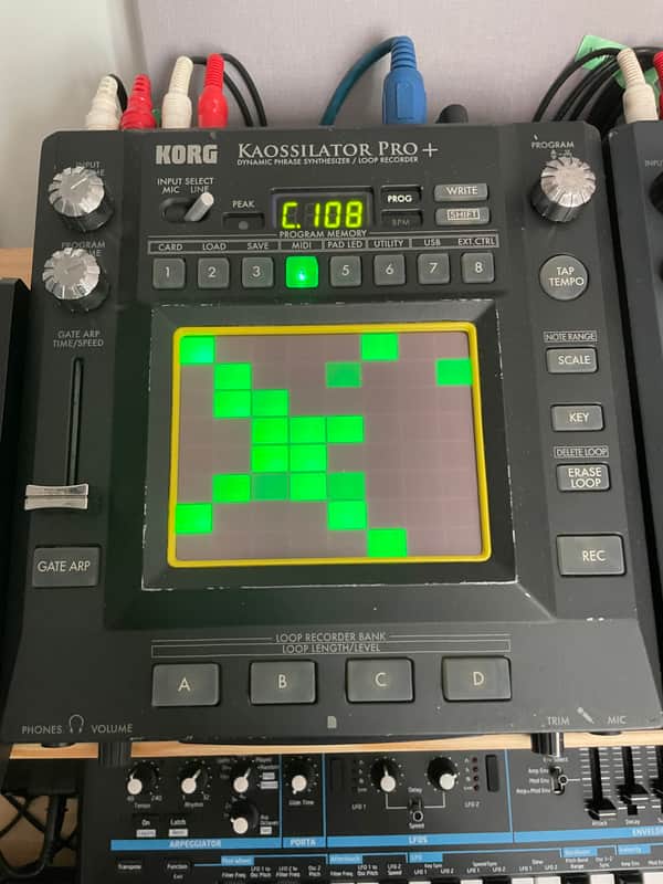Korg Kaossilator Pro+ Phrase Synthesizer/Looper 2013 - Present - Black image 1