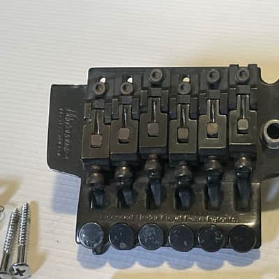 1990's Korean Ibanez RG Series LO-TRS II Black Floyd Rose Tremolo Bridge Vibrato image 4