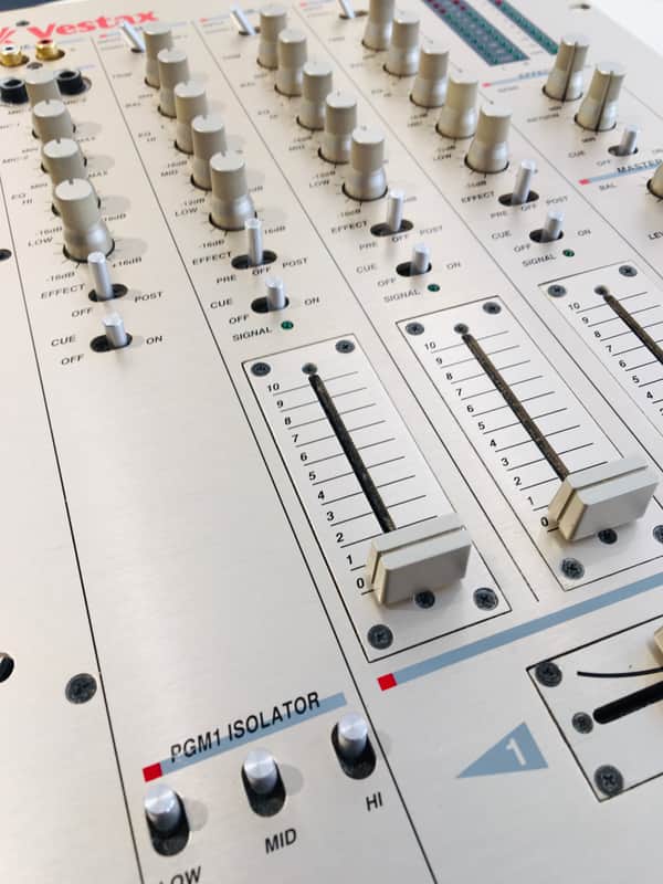 Vestax PMC 270A 3-Channel Professional DJ Mixer 2002 Gold | Reverb
