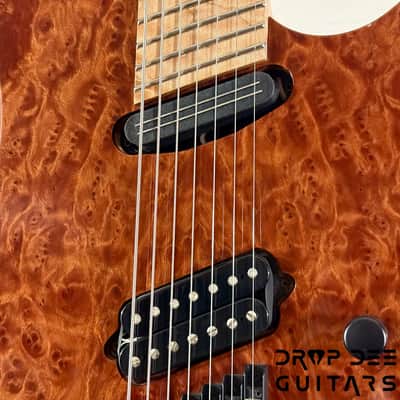 Ormsby Custom Shop Hypemachine 7 Multiscale 7-String Electric Guitar w/ Case-Redwood image 7
