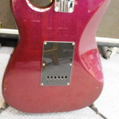 Fender Squier DBL Fat Stratocaster HH - Metallic Purple - 032-1800-593 image 4