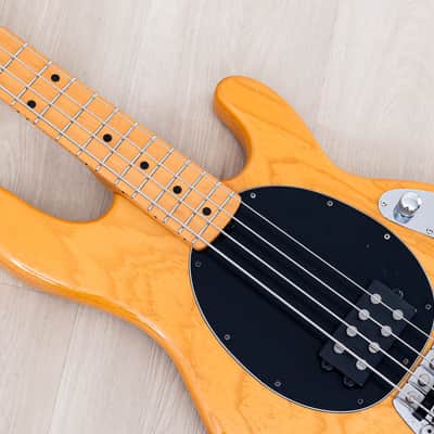 1997 Ernie Ball Music Man StingRay Bass 4 H EX Natural, Japan image 7