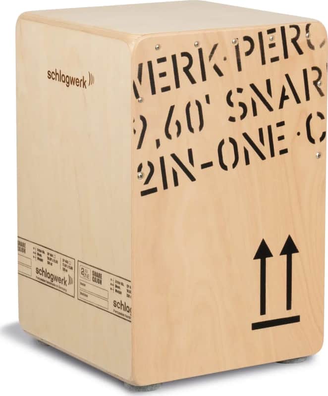 Schlagwerk CP403 2inOne Beechwood Medium Cajon, Nature image 1