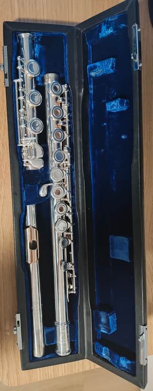 Powell Sonaré PS-601 Flute | Sterling Silver w/ 9k Aurumite Gold Lip Plate | Offset G | Just Serviced image 1