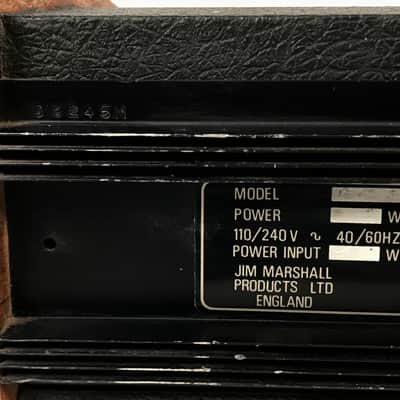 Marshall Mixer 8 1978 (Vintage Mixer/100W Amp Head) image 10