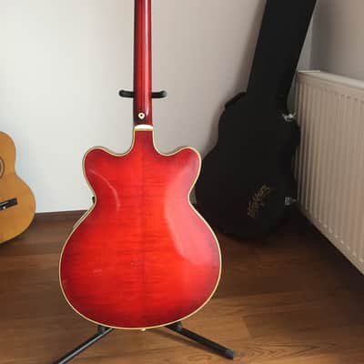 Hofner 4571/E3 Verythin GUITAR 1965-1966 Cherry image 11