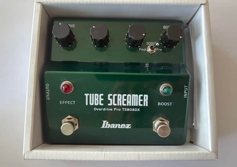 Ibanez TS808DX Vintage Tube Screamer Deluxe 2010s - Green image 1