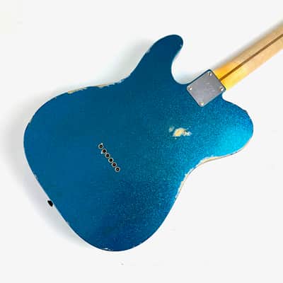 Fender Nocaster 51 Relic Telecaster 20th Anniversary Custom Shop 2015 Blue Sparkle image 6