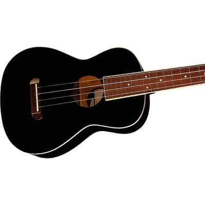 Fender Avalon Tenor Ukulele - Regular Black image 3