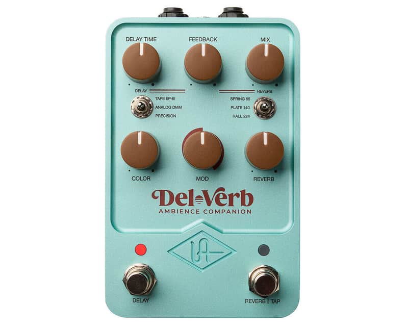 Universal Audio Del-Verb Ambience Companion Reverb and Delay Pedal image 1