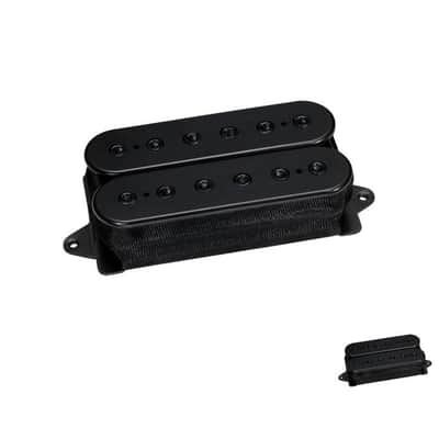 DiMarzio DP158 Evolution Neck Humbucker Pickup - F-spaced Black with Black Poles -NEW image 1