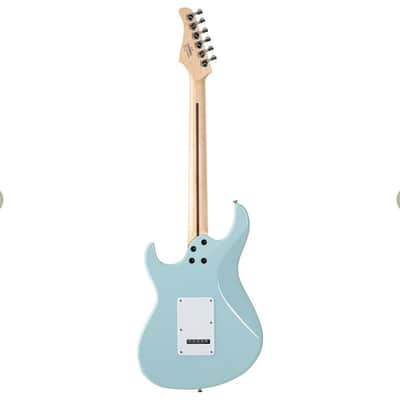 Cort G200SKB G Series 200 Double Cutaway Electric Guitar. Sky Blue image 14