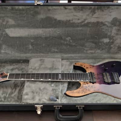ESP E-II M-II 7 NT 2019 - Present - Purple Natural Fade image 1