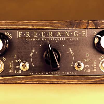 Freerange - germanium preamplifier / fuzz by Analogwise Pedals image 12