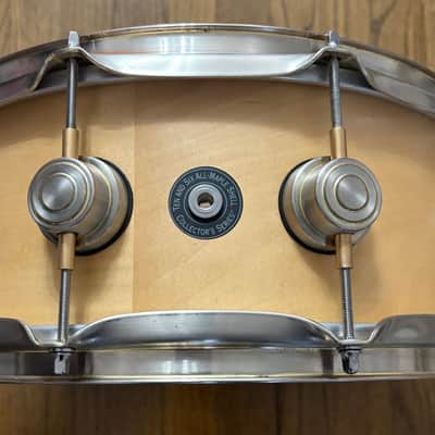 DW Collectors Maple Satin Oil 10/6 snare drum 6"x14" image 4