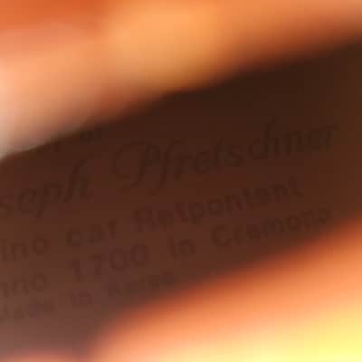 Copy of Franz Joseph Pfretschner 1/2 size violin with Glasser bow and case image 8