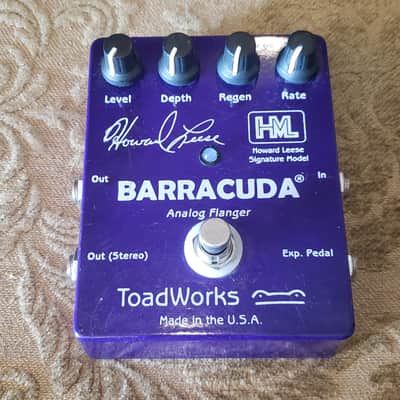 RARE Barracuda Analog Stero Flanger Howard Leese custom design. Plus BONUS Vintage Phaser image 2