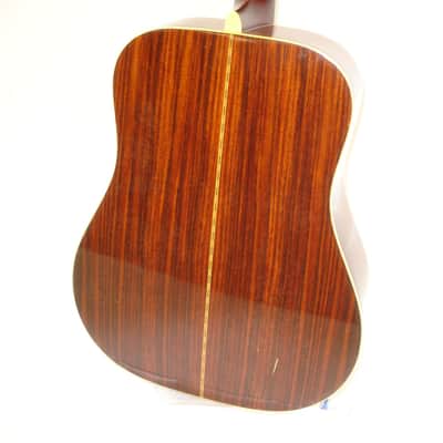 Vintage 70's Aria D-50 Dreadnought Acoustic Guitar, Natural w/ Case image 19