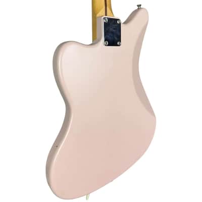 Fender Japan Jazzmaster Junior Collection 2022 - Satin Shell Pink image 5