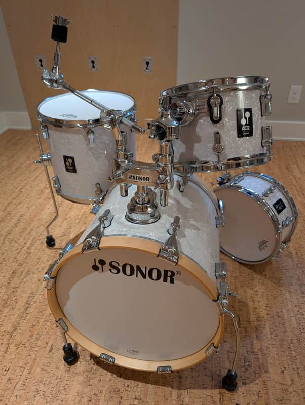 Sonor AQ2 Safari - Marine White Pearl, cases image 1